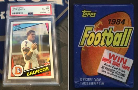 John Elway 1984 Topps PSA 8 2024 Rookie!