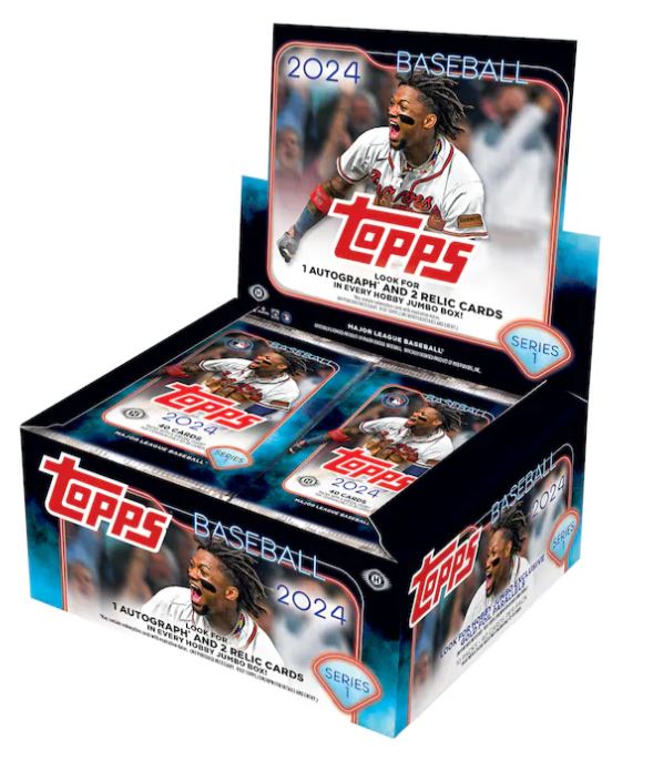 2024 Topps Series 1 Jumbo Box 10 Spot Random Pack Vintage Breaks