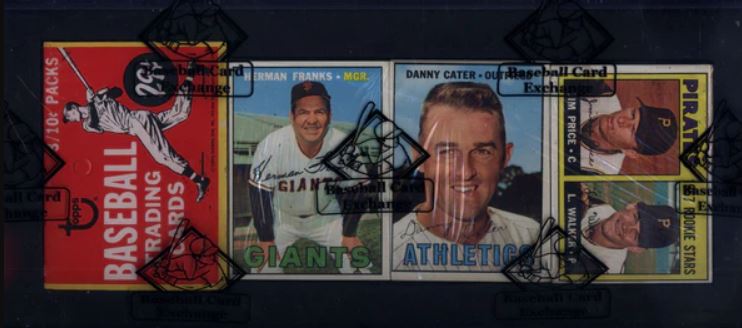 1967 Topps Baseball Rack Pack Break at the 2024 National with Vintage Breaks