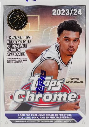 2024 Topps Chrome Basketball Available with Vintage Breaks