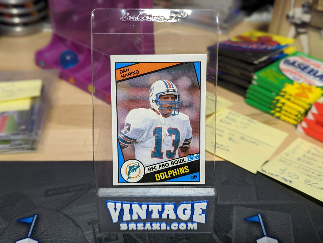 Dan Marino and John Elway Rookie Cards Pulled by Vintage Breaks