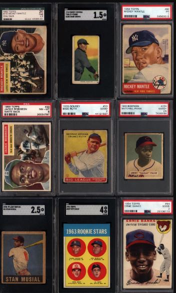 1933 Goudey Babe Ruth Highlights 300-Card Graded Hit Random