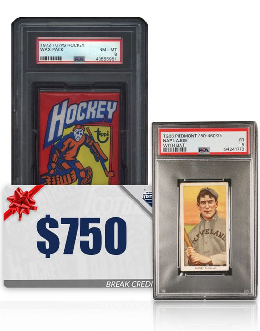 The Frenchman Event Prize Winners Including T206 Nap Lajoie with Vintage Breaks