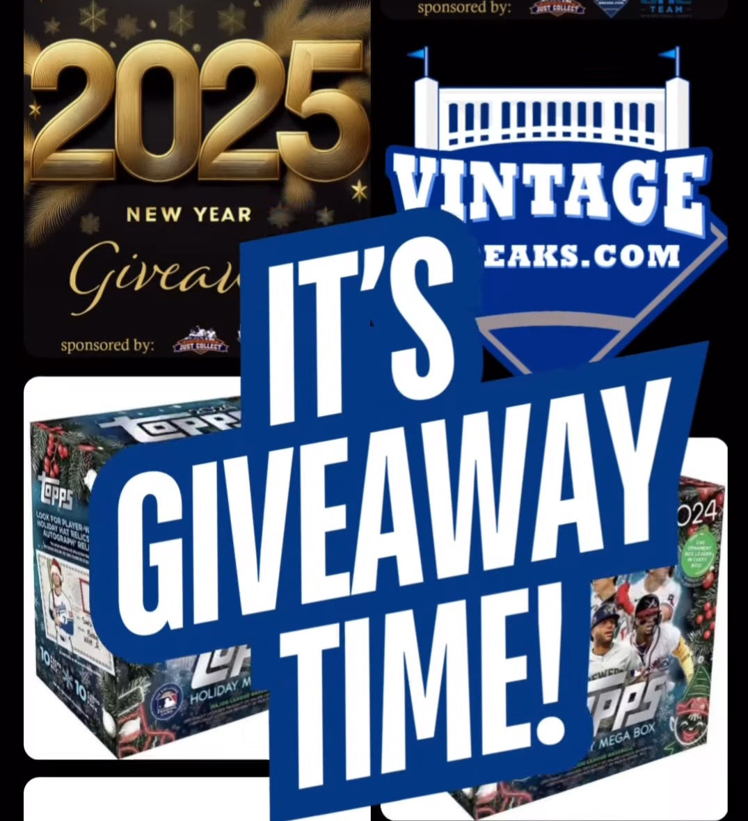 Win FREE Prizes Including Wax Boxes, Signed Rookie Cards, Mickey Mantle, and More!