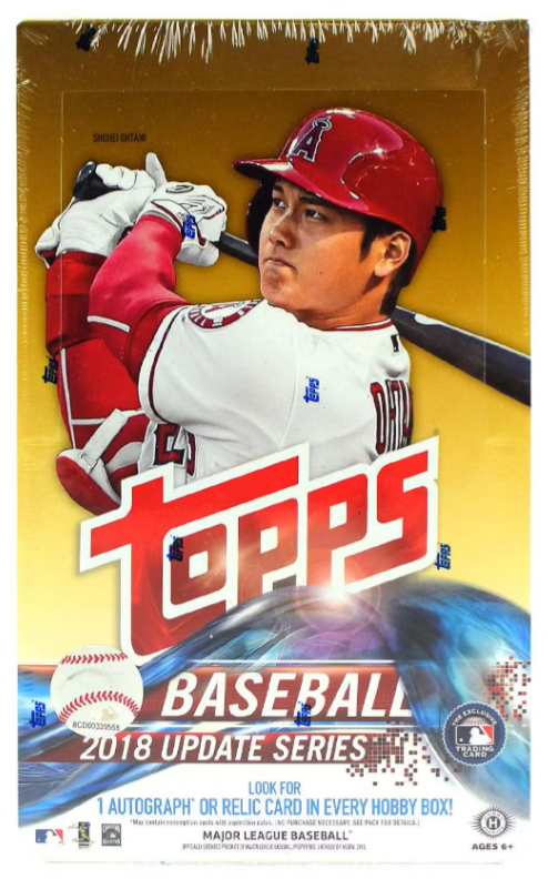 2018 Topps Update Series Baseball Hobby Box - Quick Rip! Personal Pack