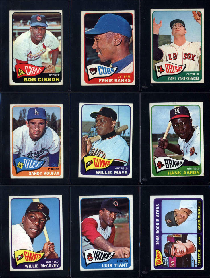 1965 Topps Baseball Set Break 598 Spot Random Card (Mickey Mantle SGC 5, Steve Carlton Rookie PSA 6, Joe Morgan Rookie SGC 5, etc!)