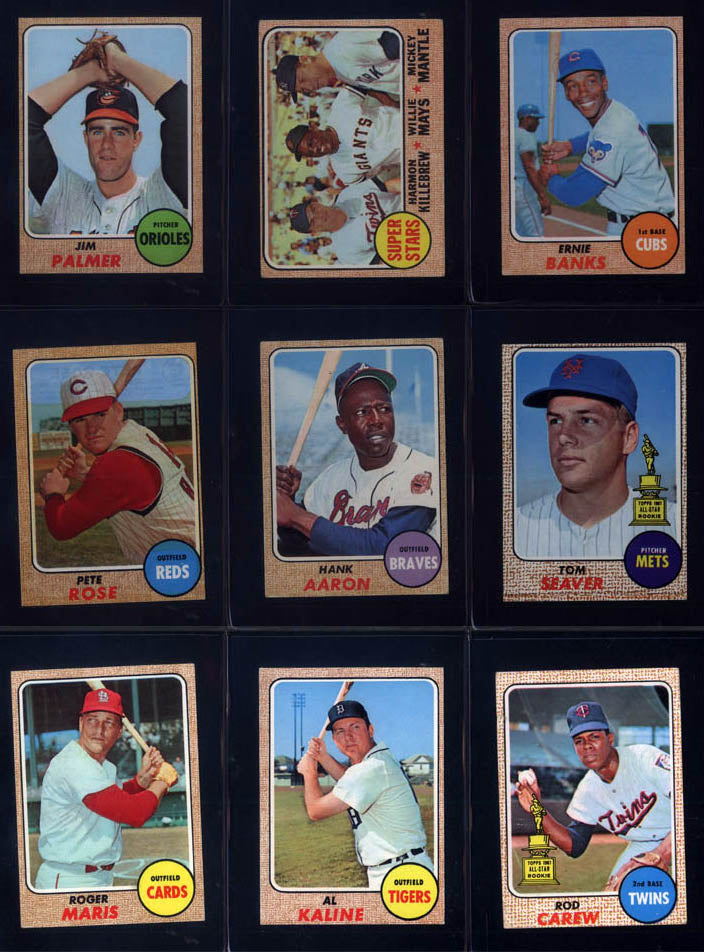 1968 Topps Baseball Set Break Repack 75 Random Spots (Nolan Ryan Rookie SGC 4.5, Mickey Mantle SGC 4, Johnny Bench Rookie SGC 4.5, etc!)