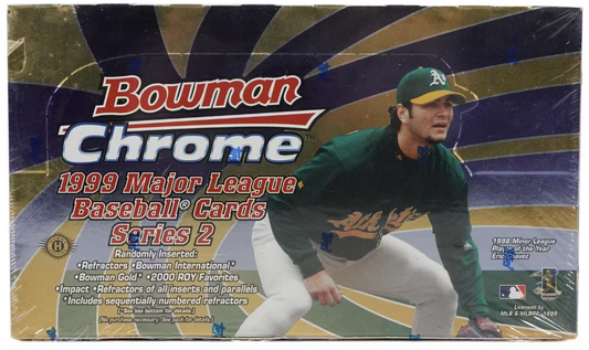 1999 Bowman Chrome Series 2 Baseball Hobby Box Personal