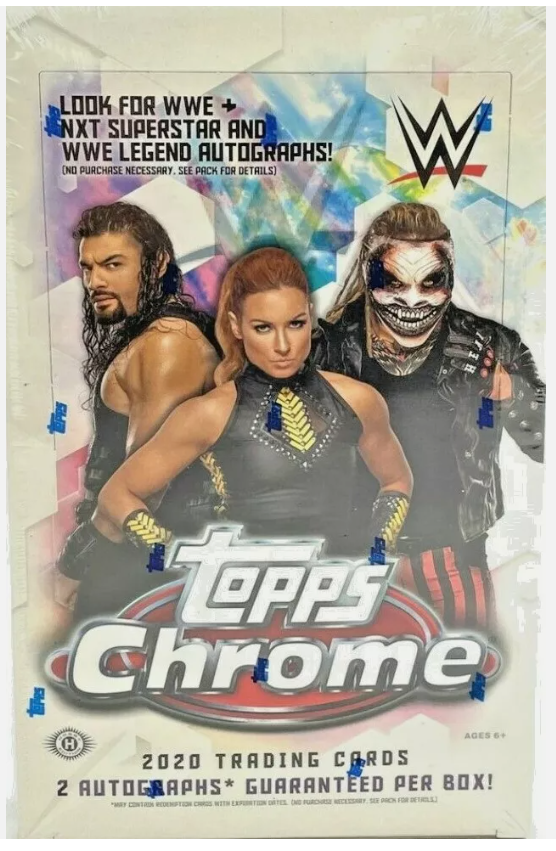 2020 Topps Chrome WWE Hobby Box - Quick Rip! Personal Pack