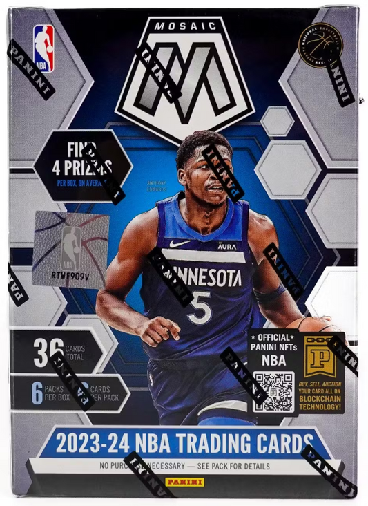 2023/24 Panini Mosaic Basketball 6-Pack Blaster Box Personal