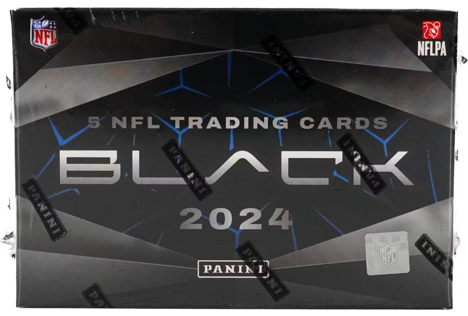 2024 Panini Black Football Hobby Box 5 Spot Random Card