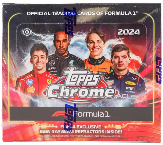 2024 Topps Chrome F1 Formula 1 Qualifying Lap Hobby Box Personal