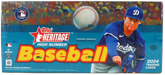 2024 Topps Heritage High Number Baseball Hobby Box Personal (Presell)