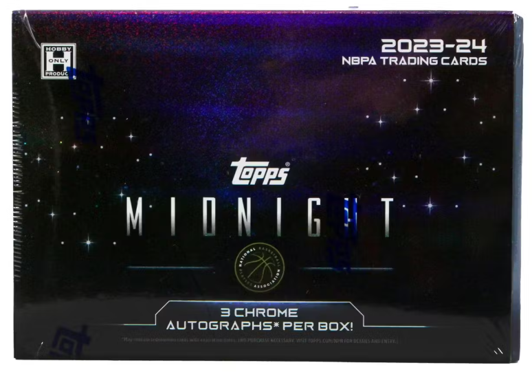 2023/24 Topps Midnight Basketball Hobby Box Personal