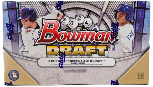 2024 Bowman Draft Baseball Hobby Jumbo Box Personal - From Sealed Case!