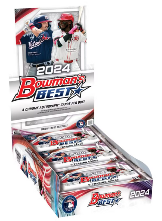 2024 Bowman's Best Baseball Hobby Box 12 Spot Random Pack Break