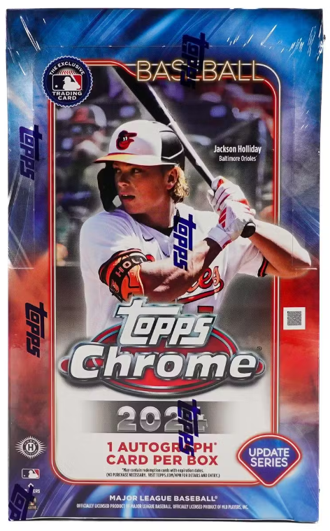 2024 Topps Chrome Update Series Baseball Hobby Box Personal