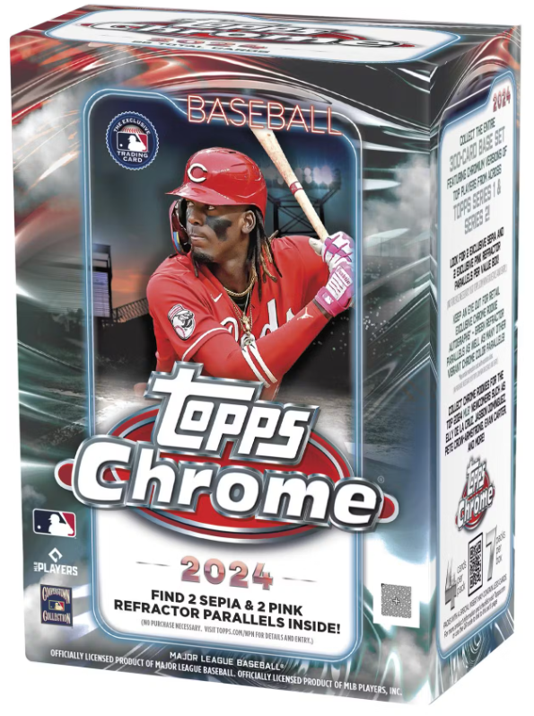 2024 Topps Chrome Baseball Blaster Box Personal