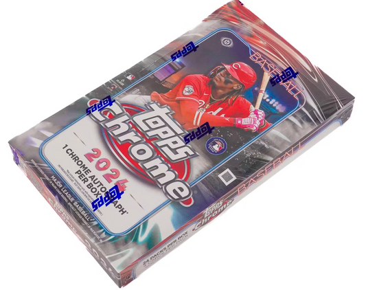 2024 Topps Chrome Baseball Hobby Box 24 Spot Random Pack