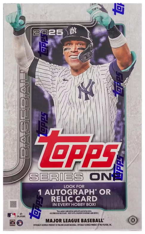 2025 Topps Series 1 Baseball Hobby Box Personal