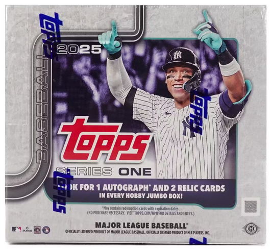 2025 Topps Series 1 Baseball Hobby Jumbo Box Personal