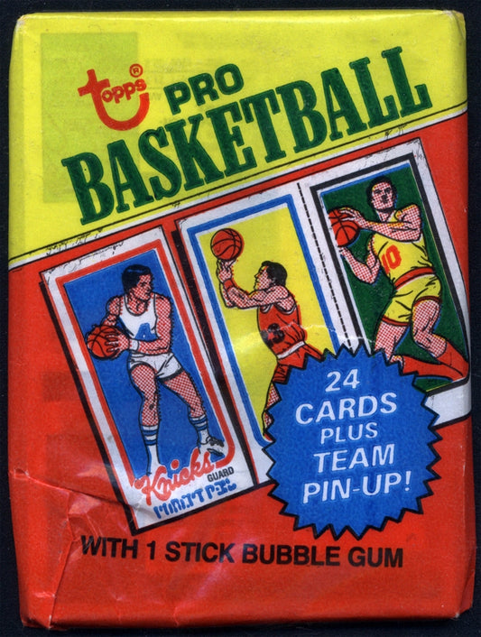 1980 Topps Basketball Wax Pack 8 Spot Random Card