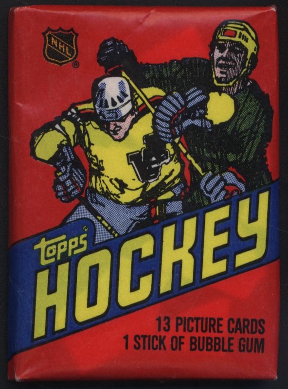 1981 Topps Hockey Wax Pack – Vintage Breaks