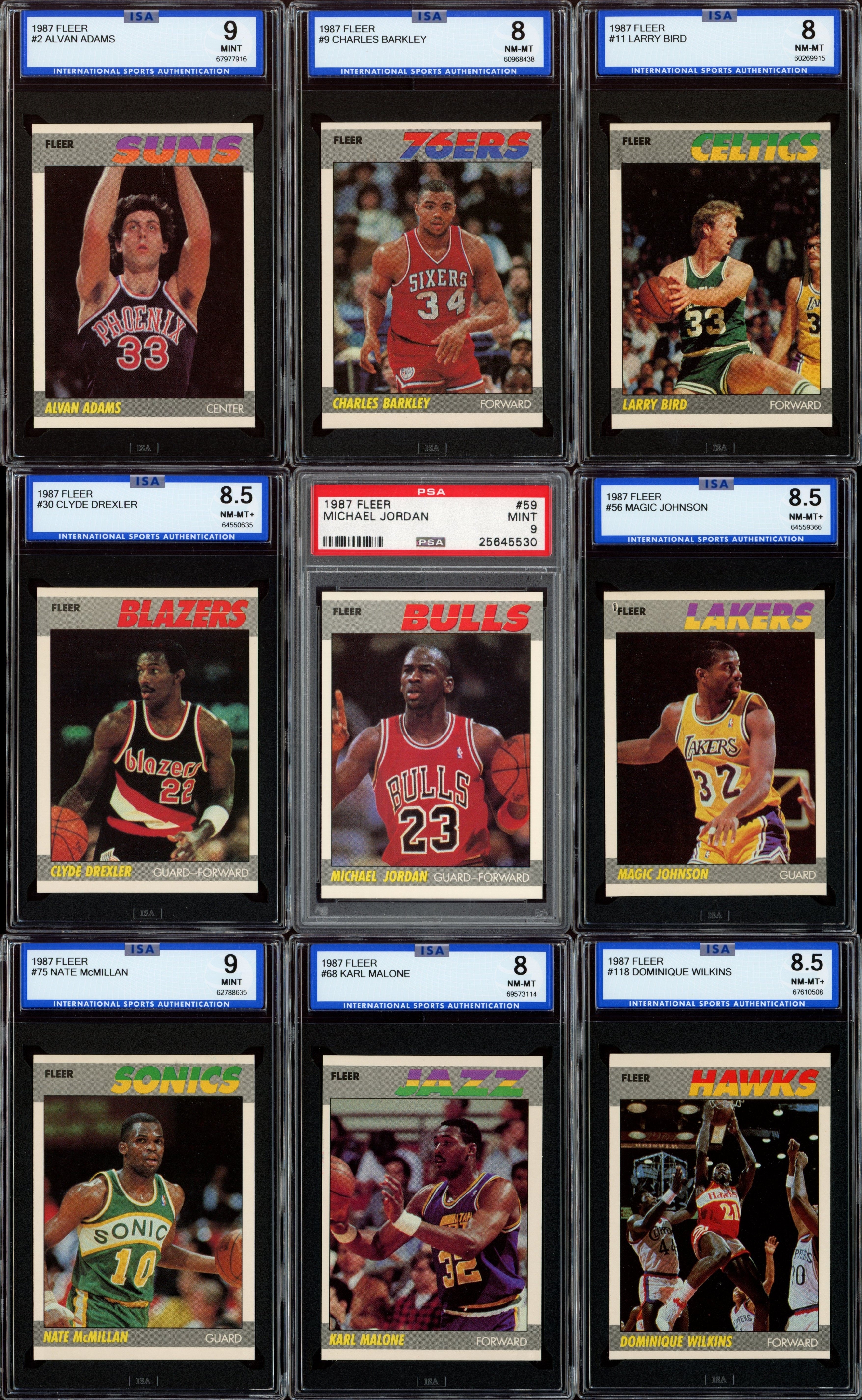 1987 cheapest fleer m.j