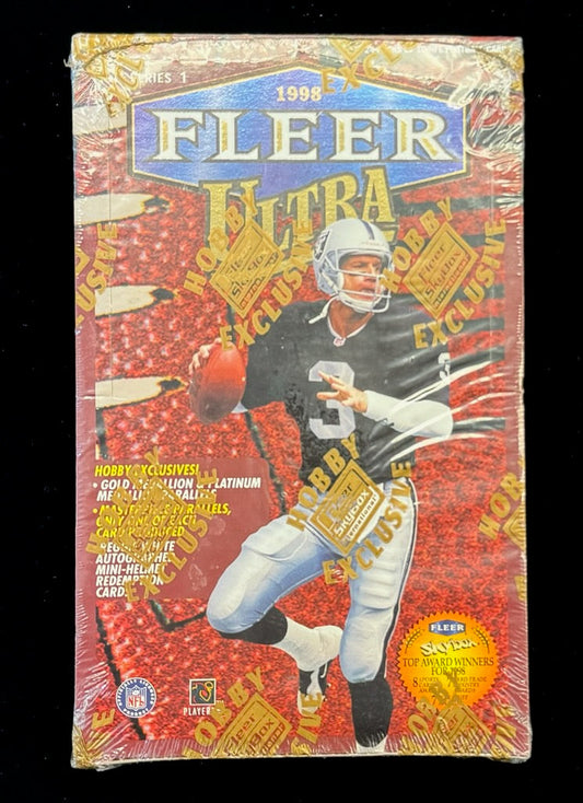 1998 Fleer Ultra Series 1 Football Hobby Box - Quick Rip! Personal Pack