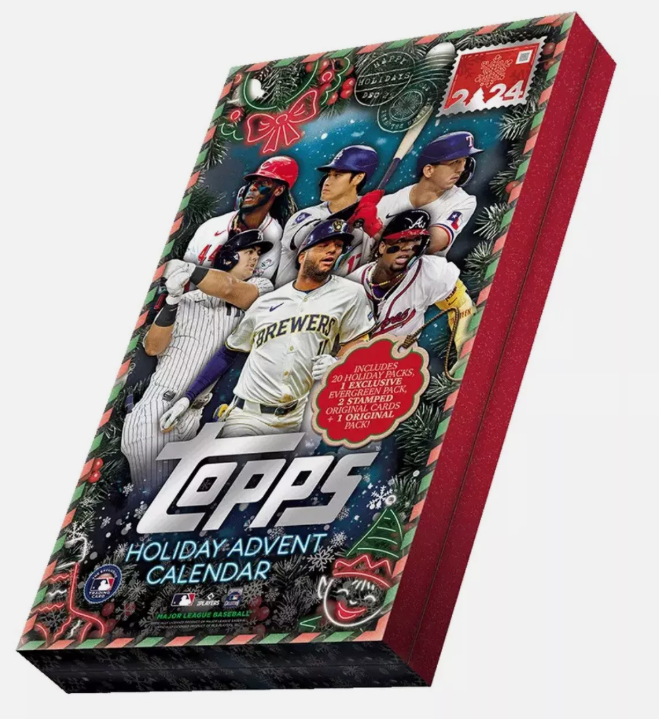 2024 Topps Baseball Holiday Advent Calendar Presale Vintage Breaks