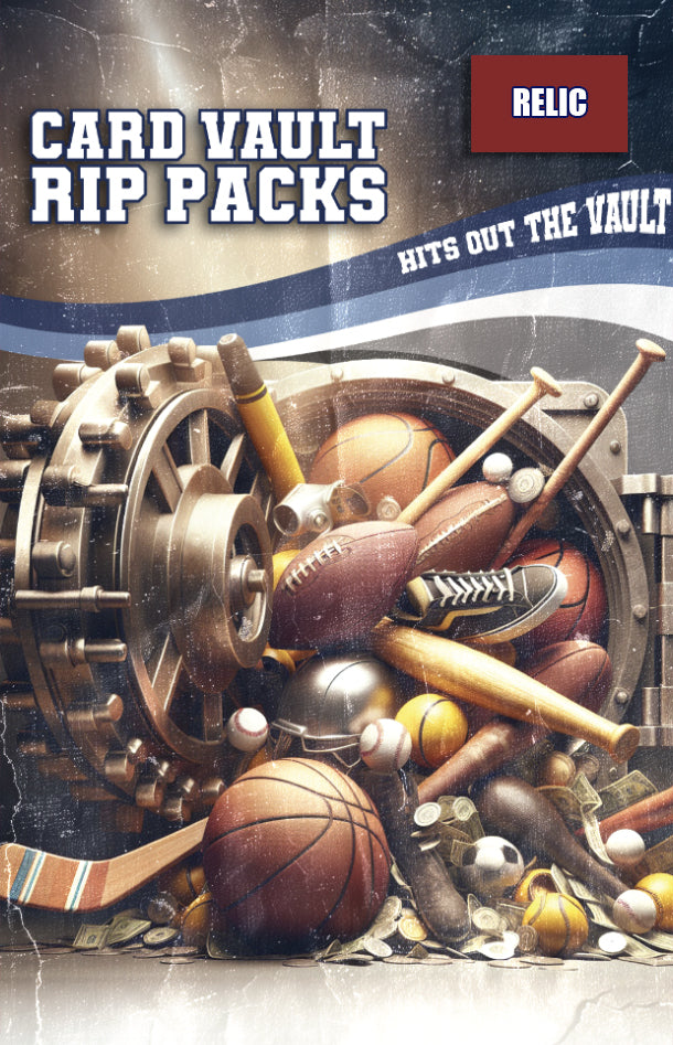 Card Vault Rip Pack - Relic Edition Baseball Mystery Run