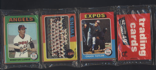 1975 Topps Baseball Rack Pack 13 Spot Random Card Break