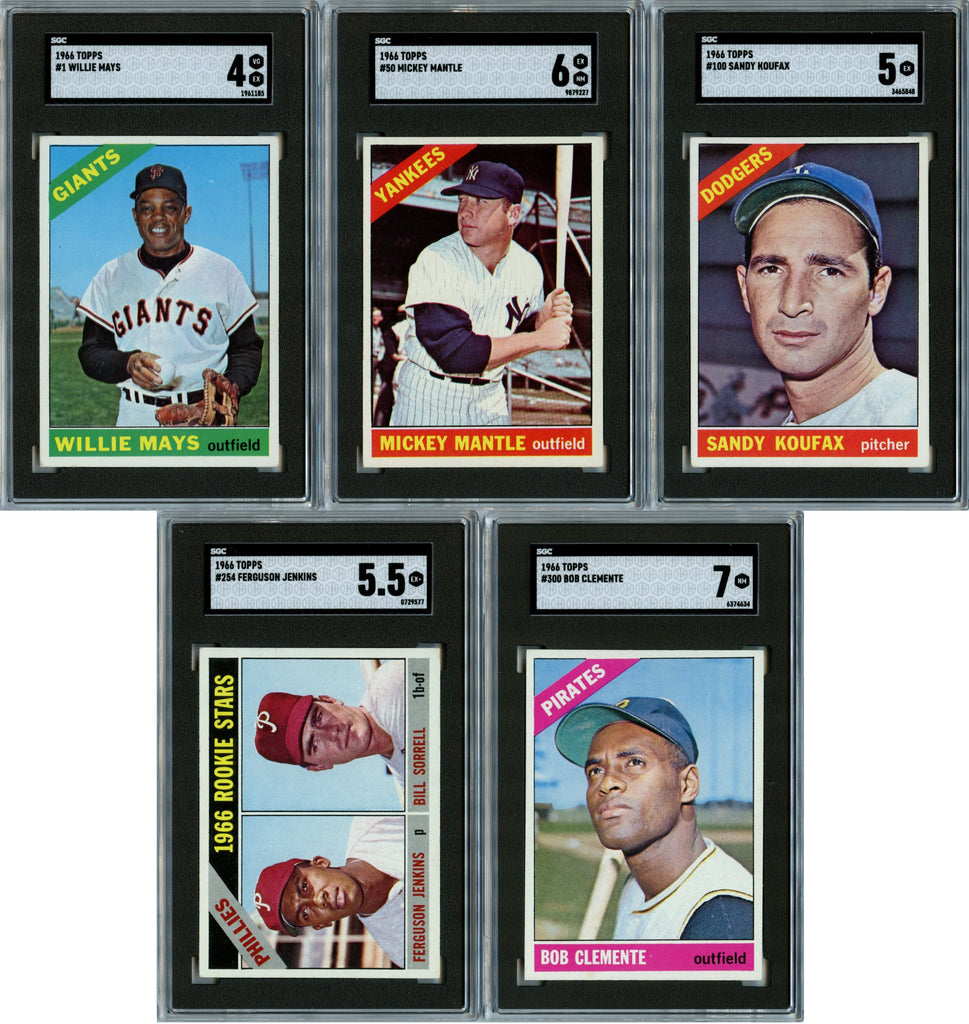 1966 TOPPS BASEBALL SET BREAK #'s 400 - 522 MOST EXMT PICK YOUR