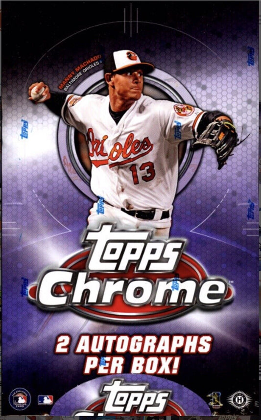 2013 Topps Chrome Hobby Box Personal Break